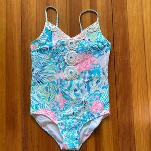 Lilly Pulitzer girls bathing suit